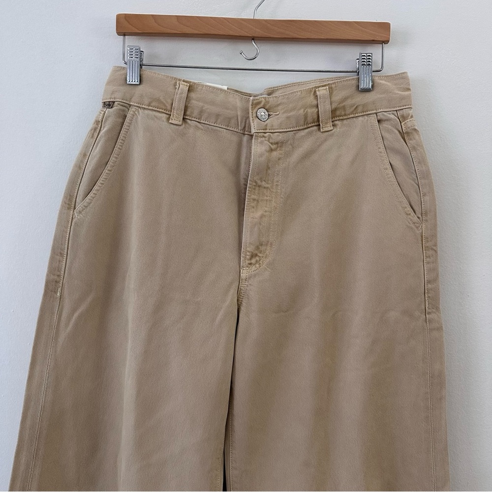 NWT Citizens Of Humanity Beverly Trouser Taos‎ Sand Tan Wide Leg size 29 - Picture 4 of 8
